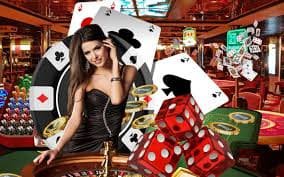 Slot game information layout with responsible gaming reminders for adults